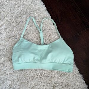 Lululemon Delicate Mint Flow Y Bra